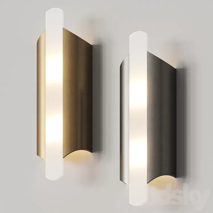 Saphir Wall Lamps 3D Model