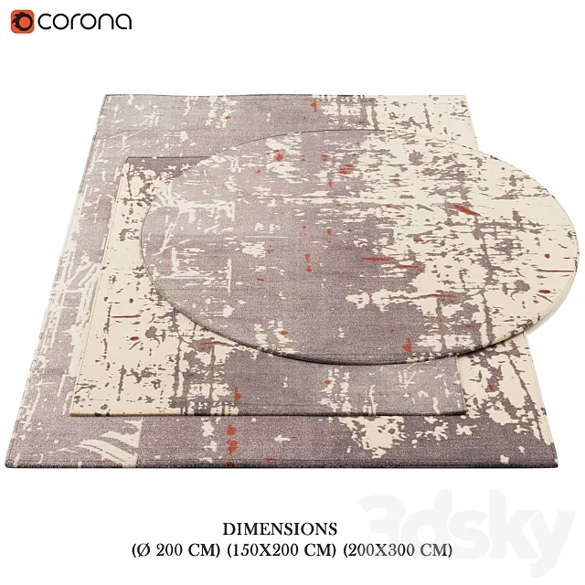Sapore di Vaniglia Rug 3D Model