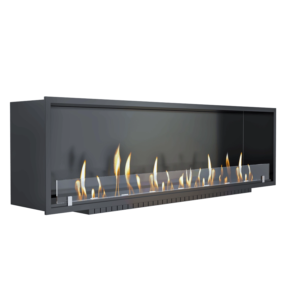SappFire - Built-in bio fireplace hearth 1400 3D Model