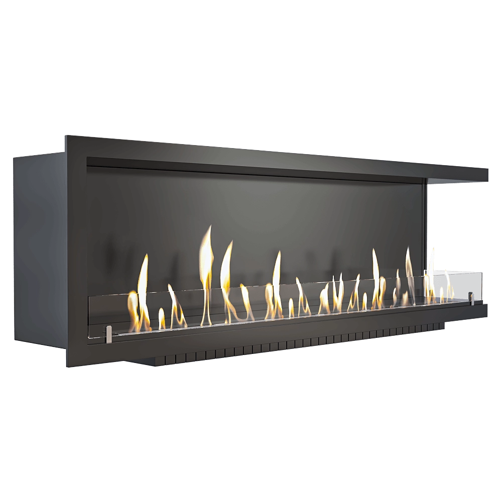 SappFire - Built-in corner fireplace 3D Model