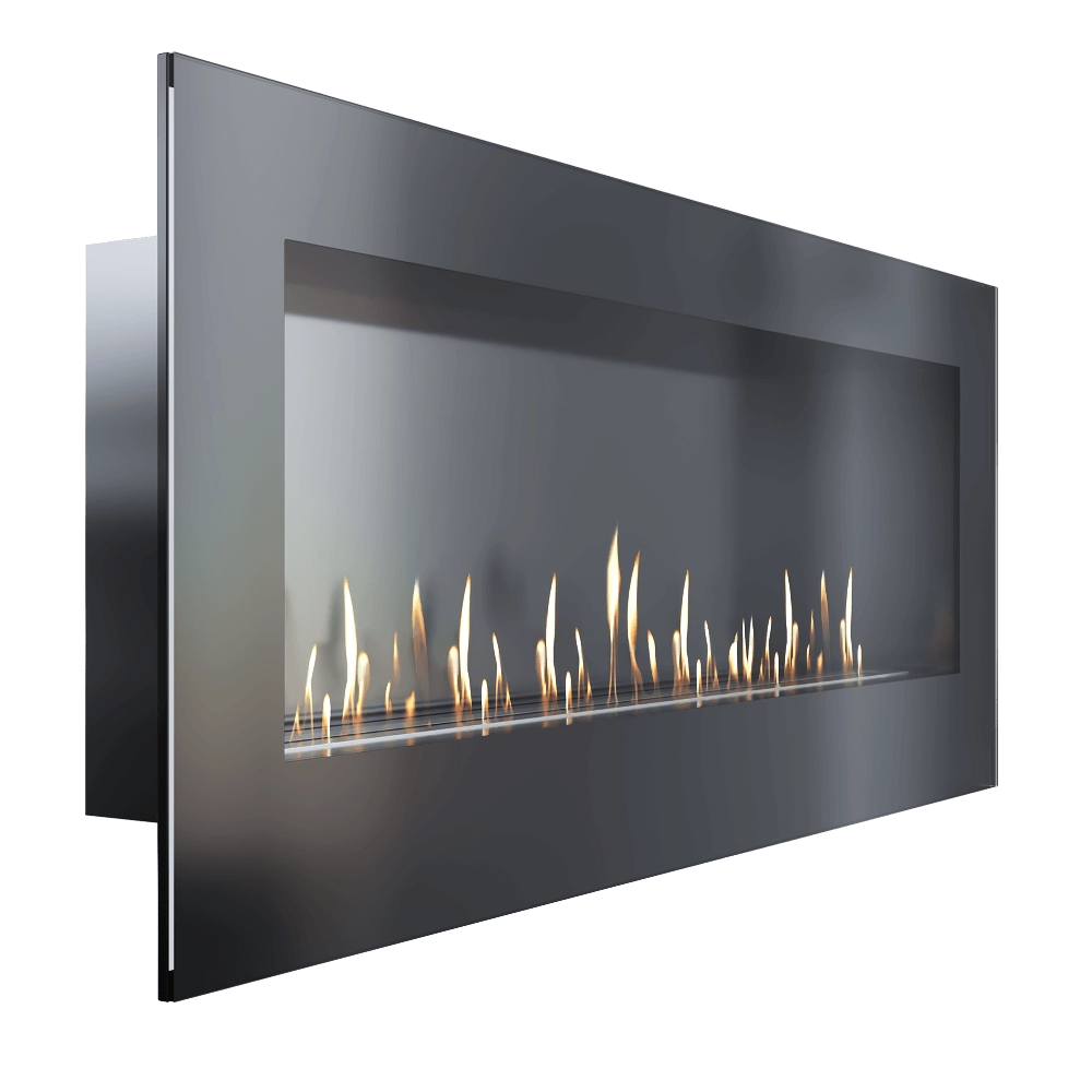 SappFire - Wall-mounted bio fireplace Mercury Stemalit 1500 3D Model