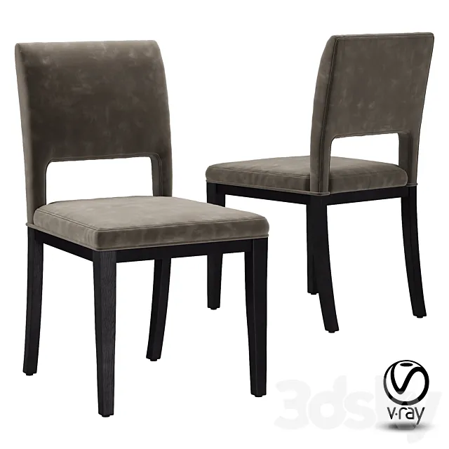Sara dining chair 3D Model