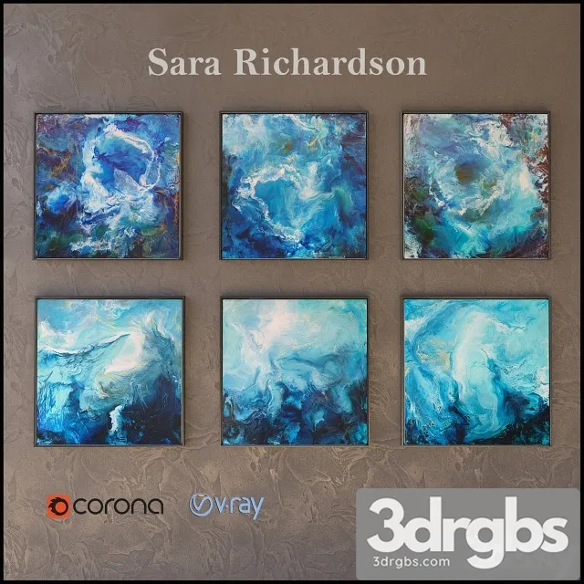Sara Richardson Picture Set 3D Model Download