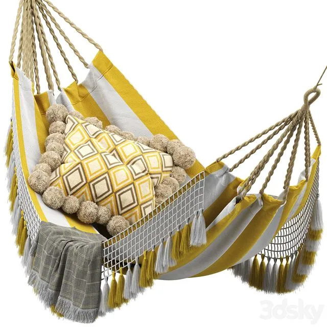 Saratoga hammock 3D Model