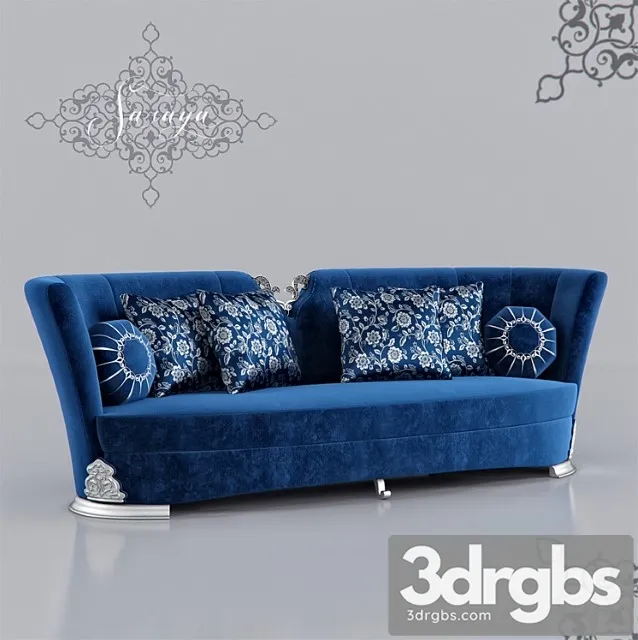 Saraya Sofa 3D Model Free