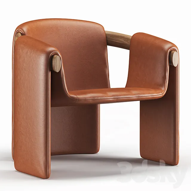 Sari arm chair 3D Model