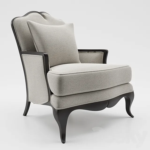 Sarina Lounge Chair 3D Model