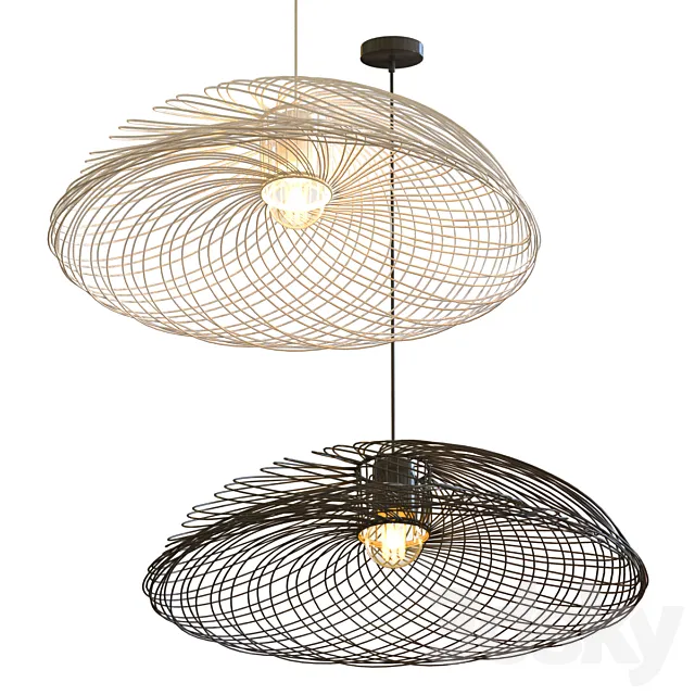 Satelise Forestier Pendant light 3D Model