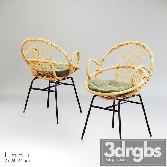 Satelliet Twine AC Chair 3D Model Free