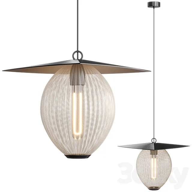 Satellite outdoor pendant lamp by Gubi 3D Model
