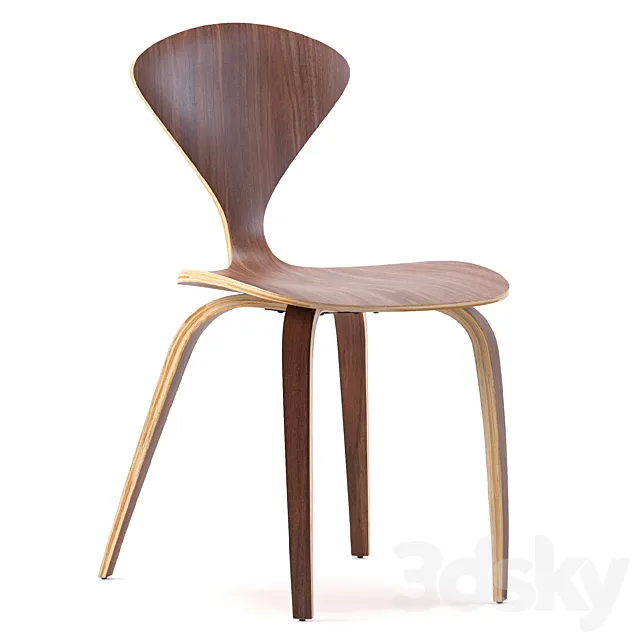 Satine dining chair 3D Model