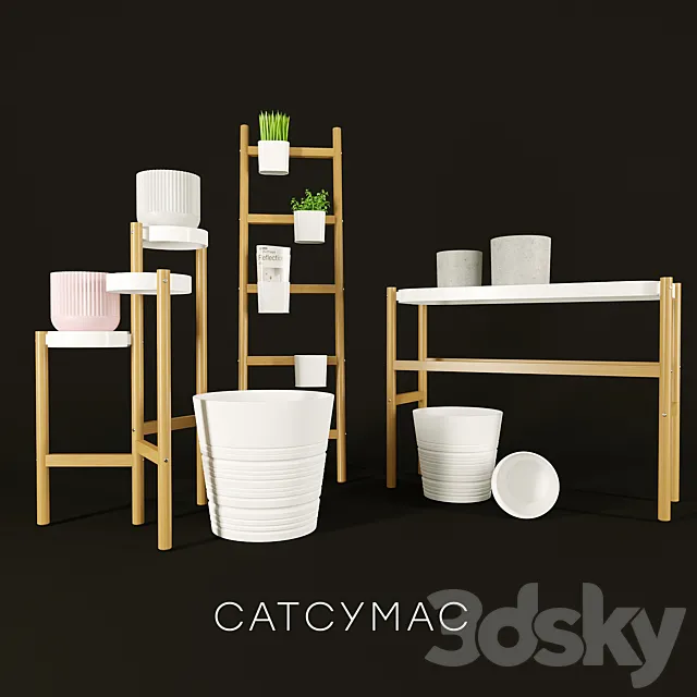 SATSUMAS IKEA set 3D Model