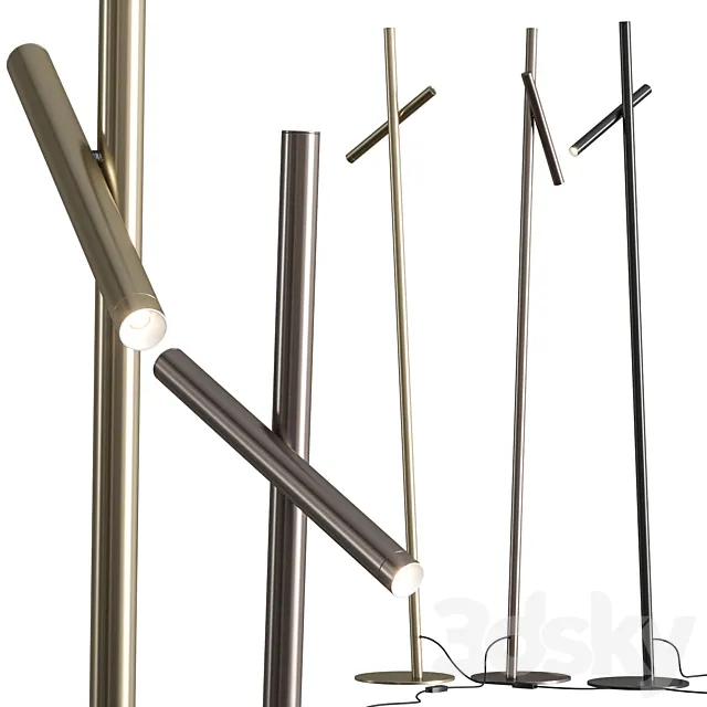 Sattler Fino Floor Lamps 3D Model