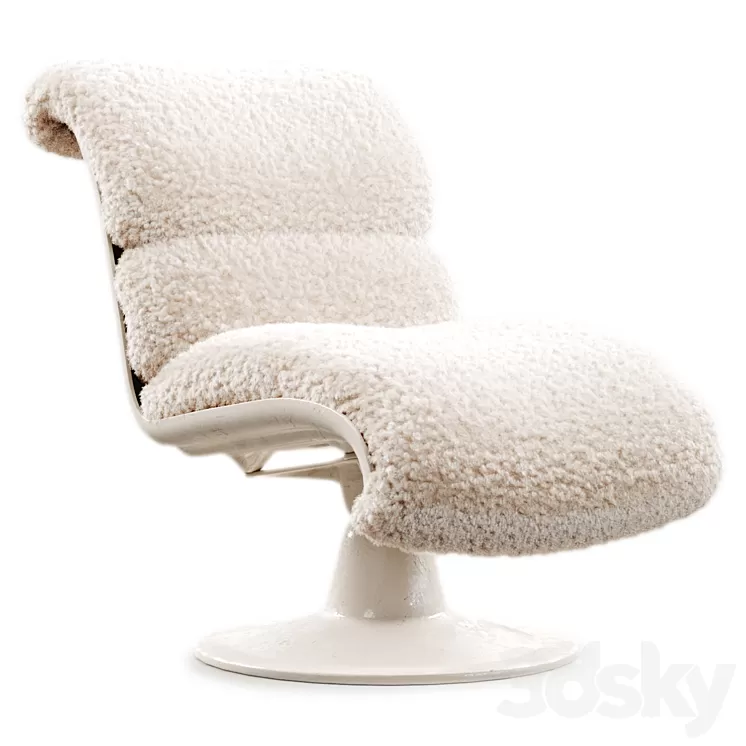 Saturn Yrjo Kukkapuro armchair 3D Model Free