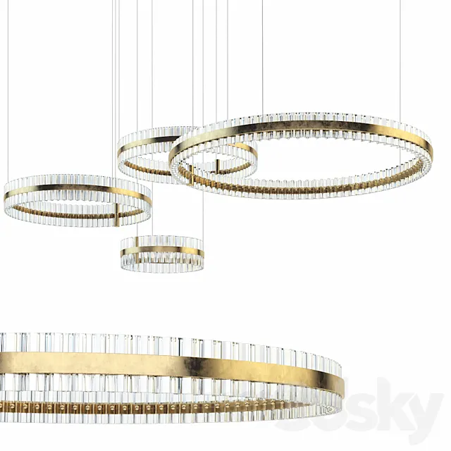 Saturno Not Baroncelli Suspension 470 700 1000 3DModel