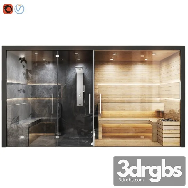 Sauna 14 3D Model Free