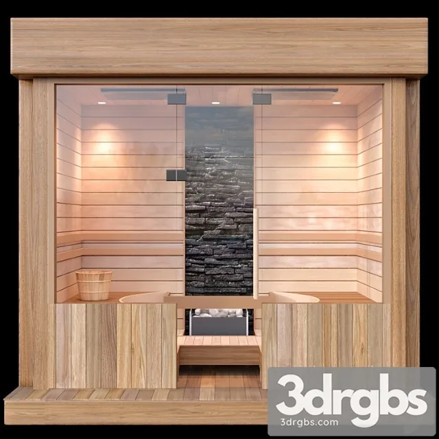 Sauna 3 3D Model Free