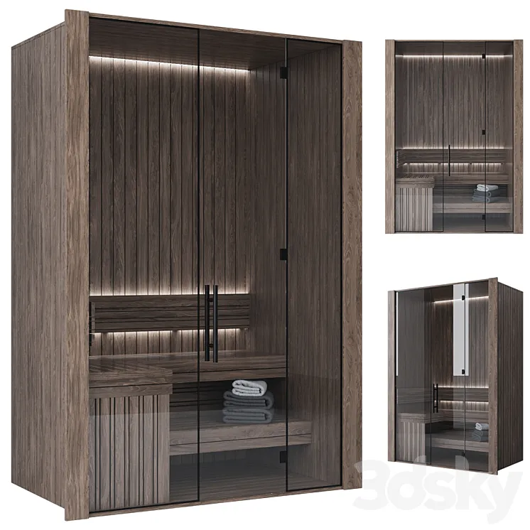 Sauna 3D Model Free Download
