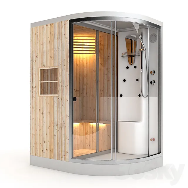 Sauna 3D Model