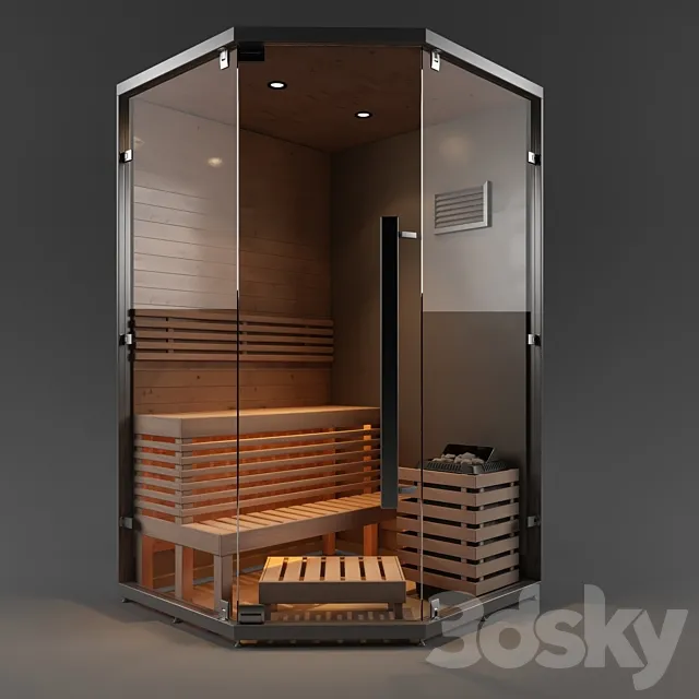 Sauna by Martensit 3DModel