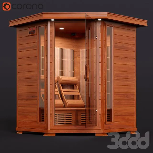 Sauna Heatwave SA1312 3D Model