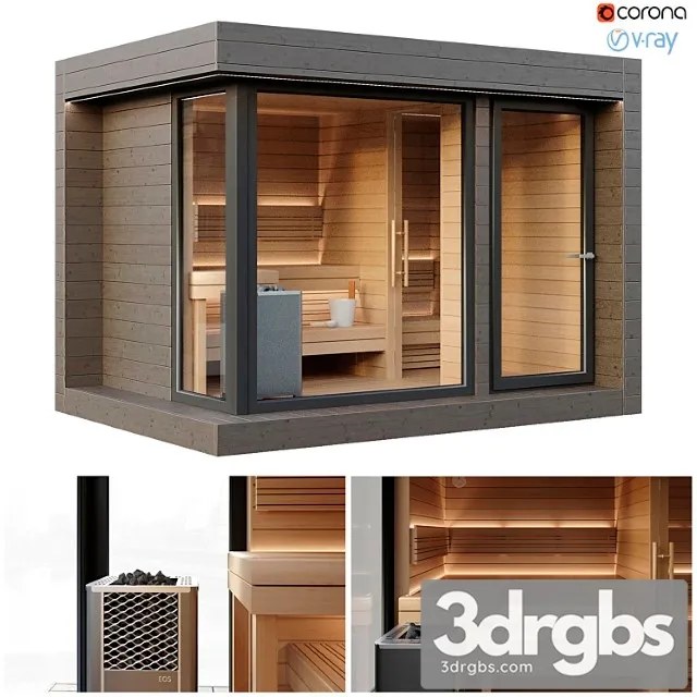 Sauna Sauna 2 3D Model Free