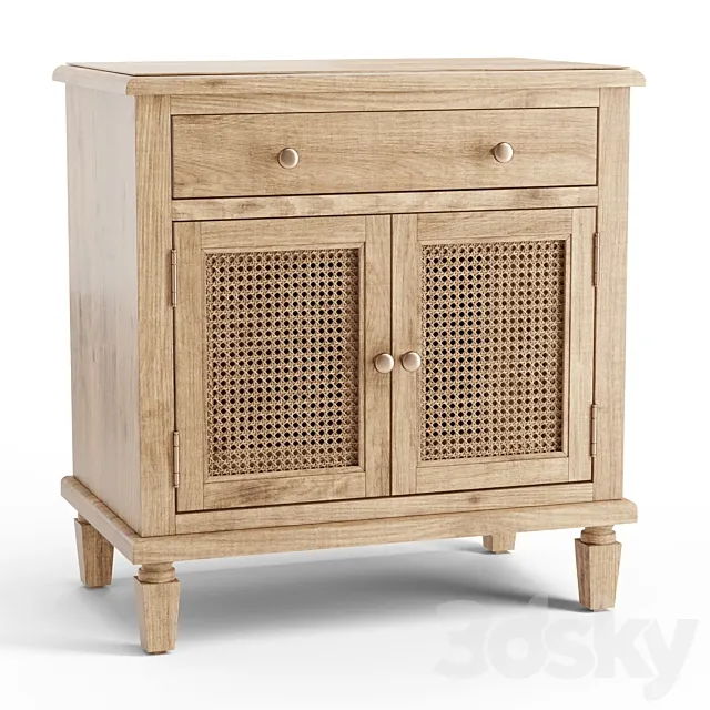 Sausalito 28 Nightstand 3D Model