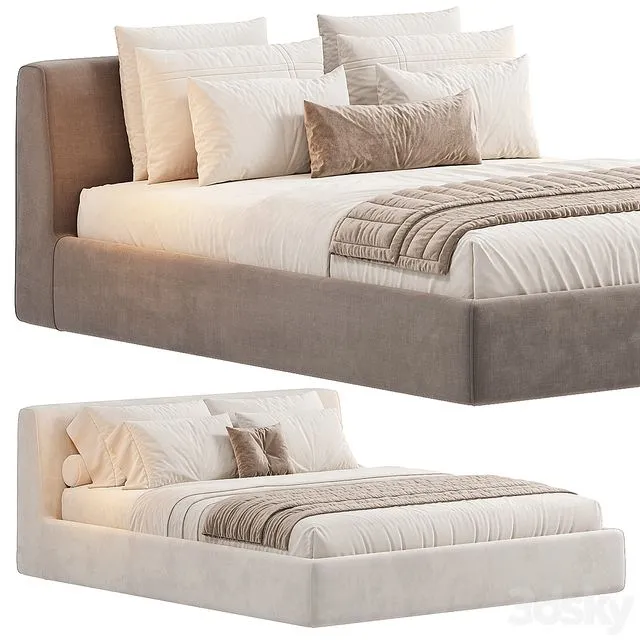 Sava Bed 3D Model