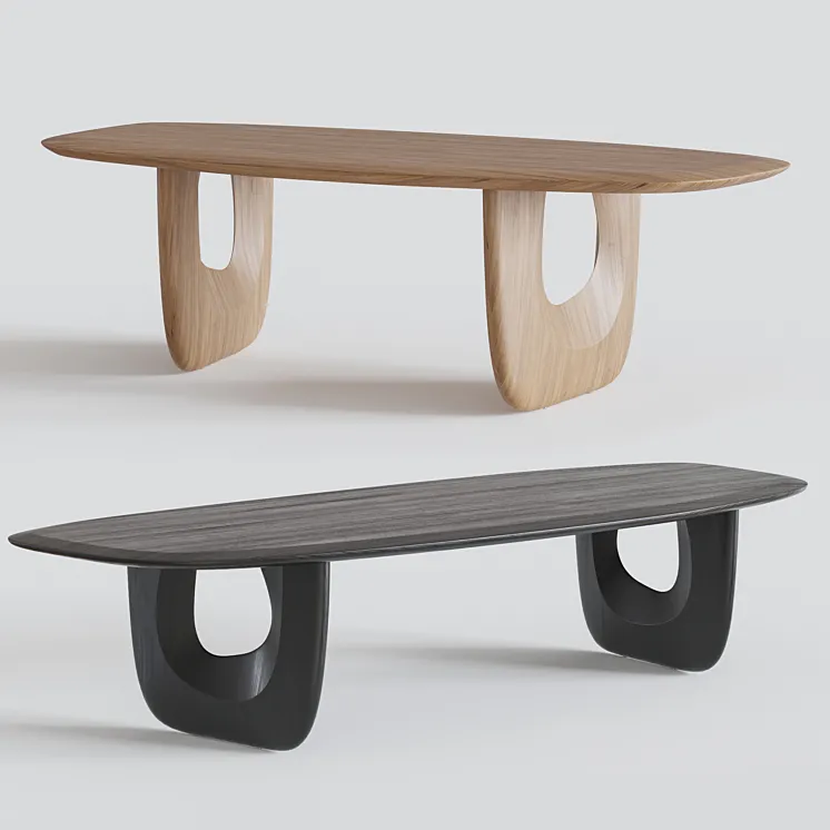 Savignyplatz Table by Man of Parts 3D Model Free