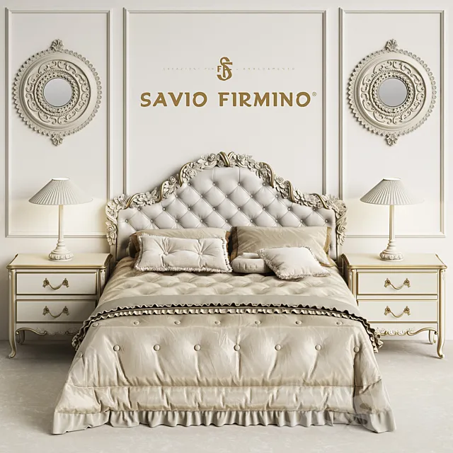 Savio Firmino 1696 Bedroom 3DModel