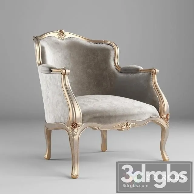 Savio Firmino 3119 POL Armchair 3D Model Free
