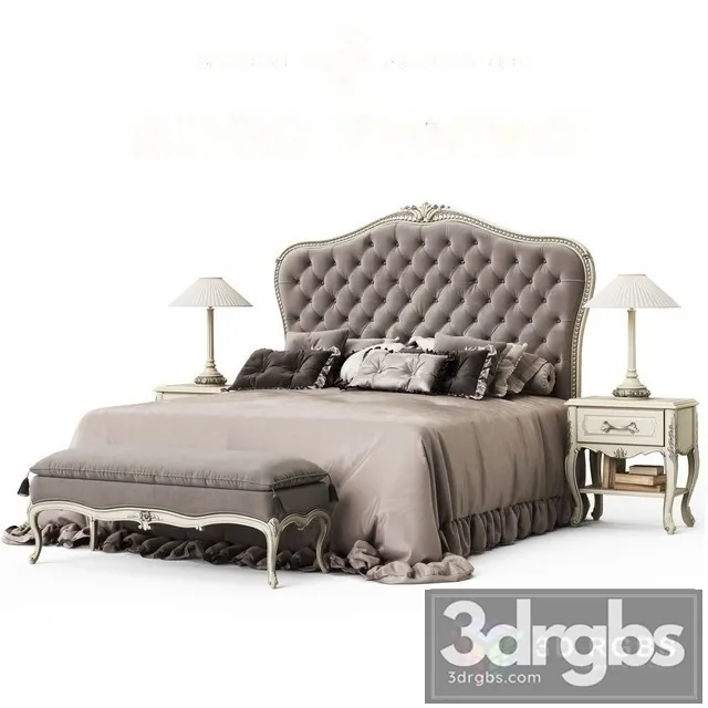 Savio Firmino 3141 Bed 3D Model Free