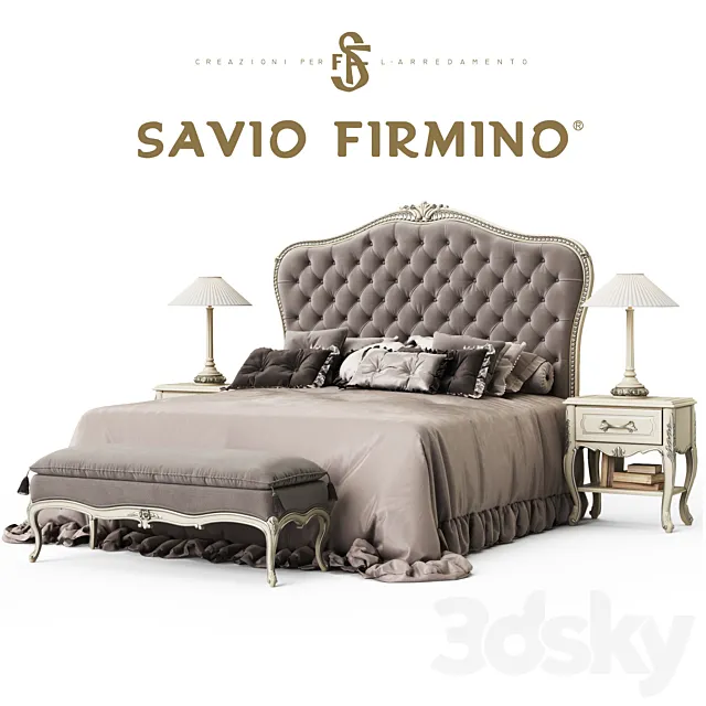 Savio Firmino 3141 Bed 3DModel