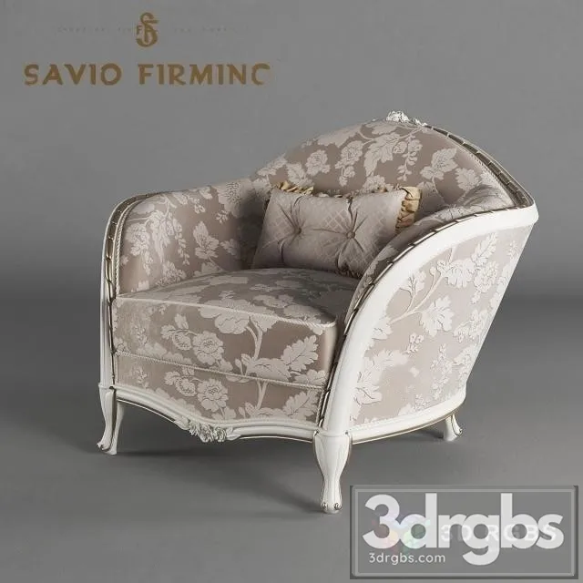 Savio Firmino 3213POL Armchair 3D Model Free