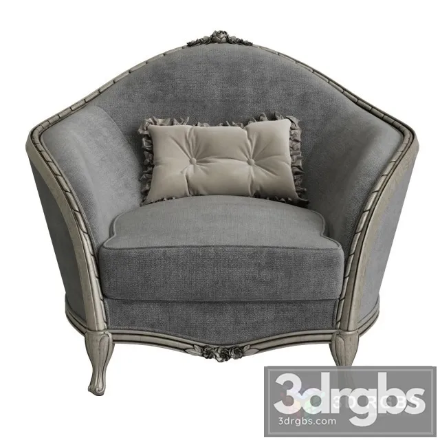 Savio Firmino Armchair 3D Model Free