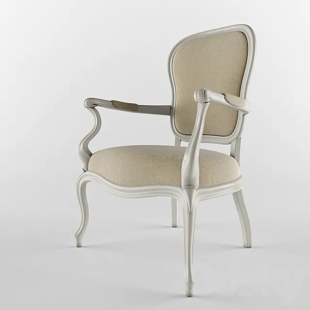 savio firmino armchair_68x55x99h 3D Model