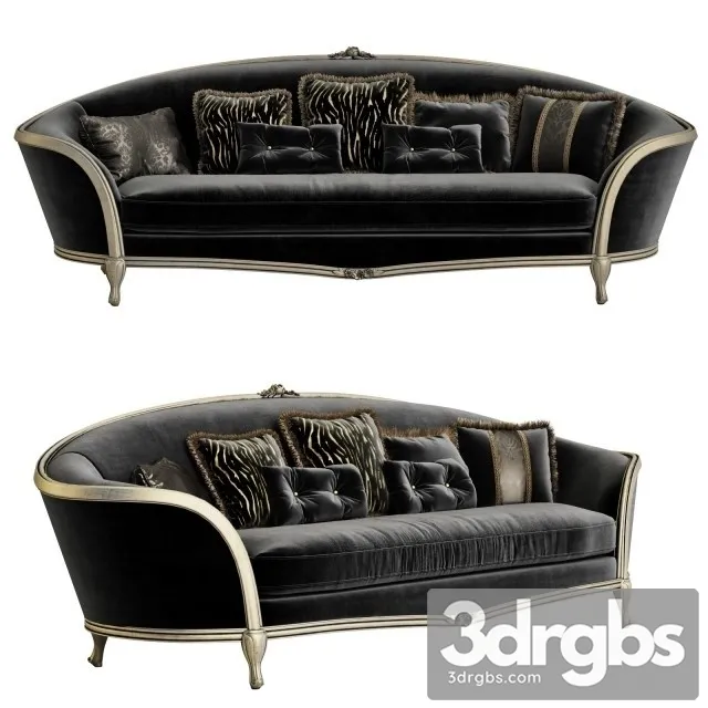 Savio Firmino Sofa 03 3D Model Free