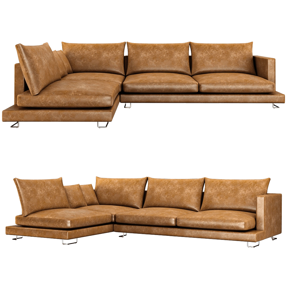 Savlukov Mebel - Corner sofa Ego 3D Model