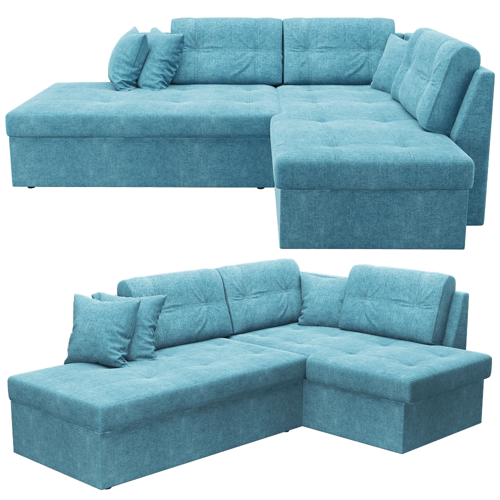 Savlukov Mebel - Corner sofa Sonata 3D Model