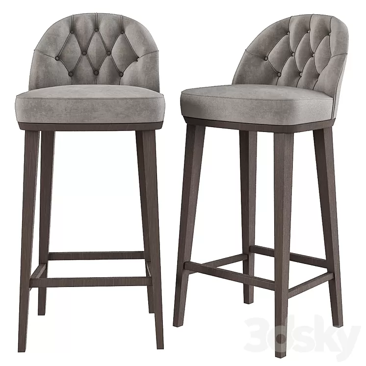 Savon bar chair 3D Model