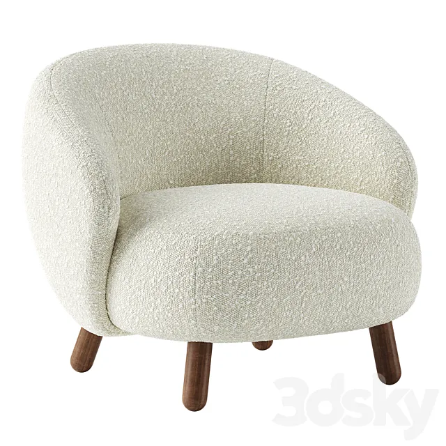 Savona armchair 3D Model