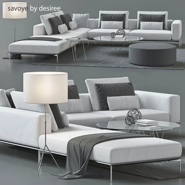 Savoye by Desiree 3D Model