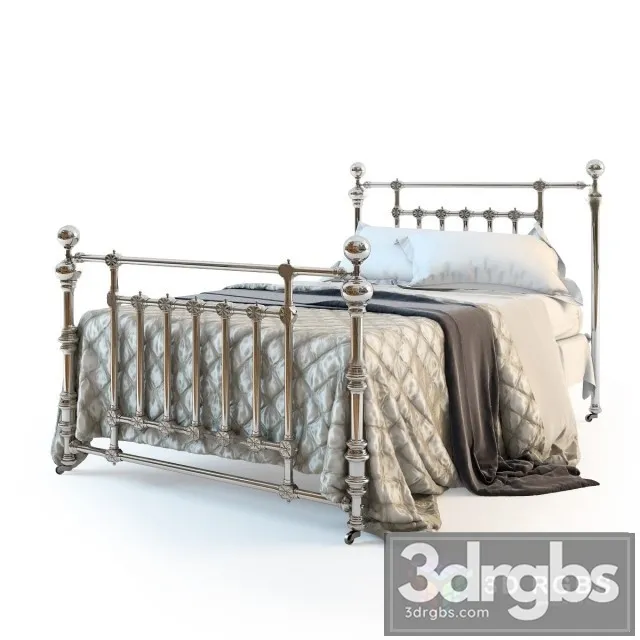 SAWA Soto Bed Coriander 3D Model Free