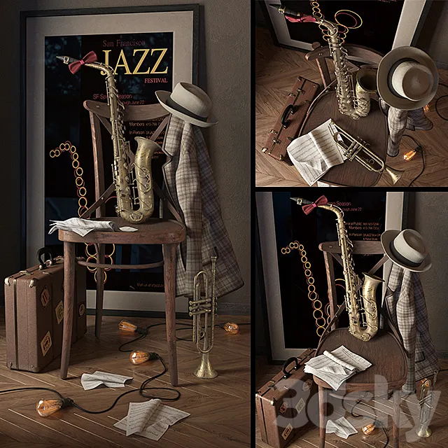 Saxophone 3DModel