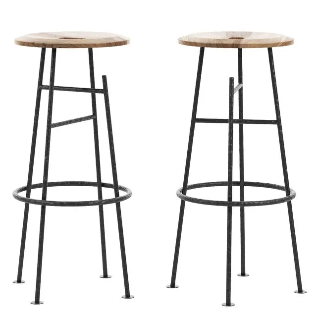 Sbagliato bar stool by mogg 3D Model