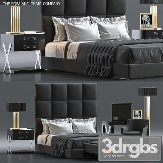 SC 799 Bed 3D Model Free