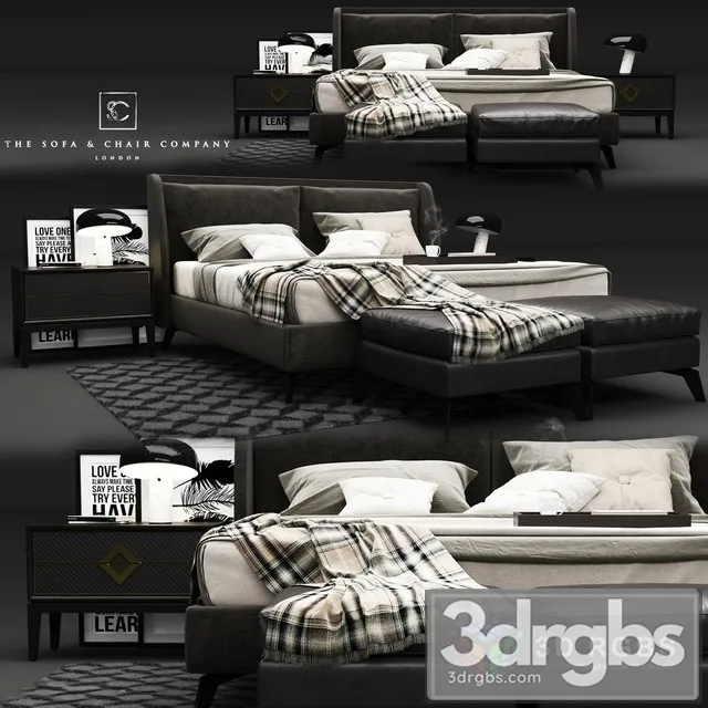 SC Enzo Bed 3D Model Free