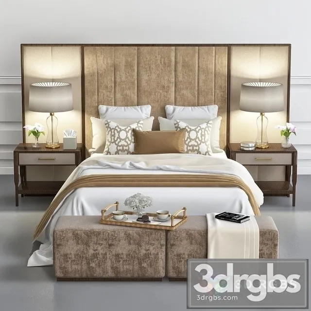 SC Luxury Bedroom 3D Model Free