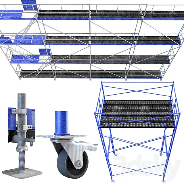 Scaffolding 3D Model