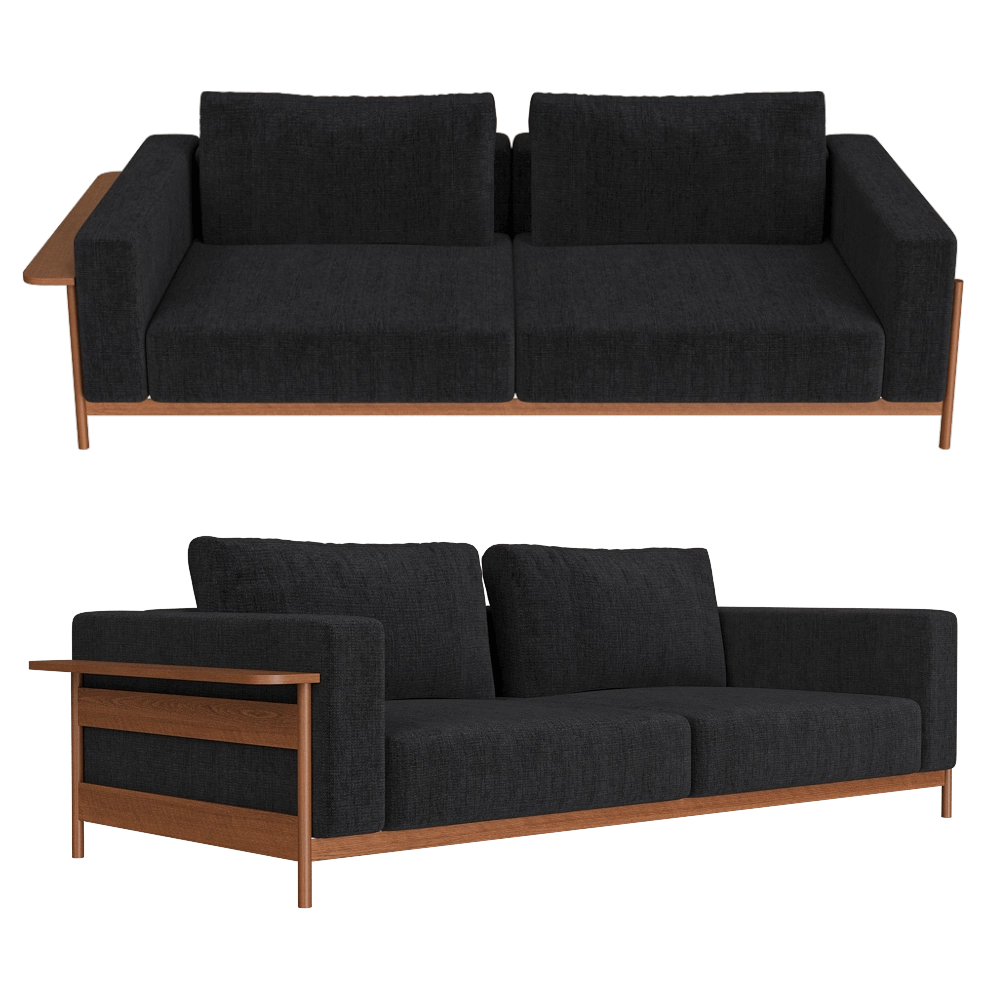 Scandicsofa - Sofa Adapt 3-seater 1 3D Model